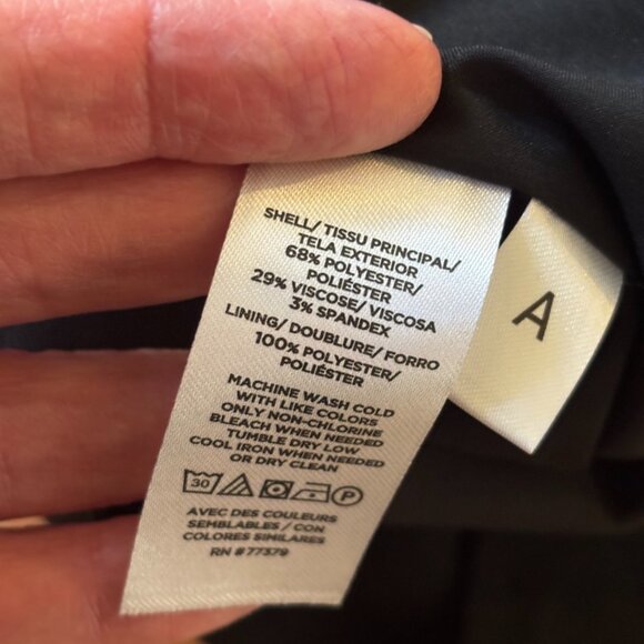 ANN TAYLOR The Petite Elbow Sleeve Square Neck Dress Seasonless Stretch Sz 6P - Picture 6 of 12